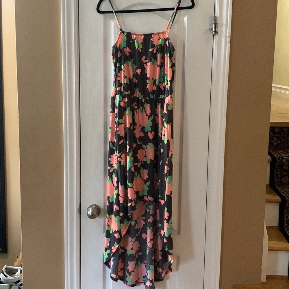 Hi-lo floral dress Large